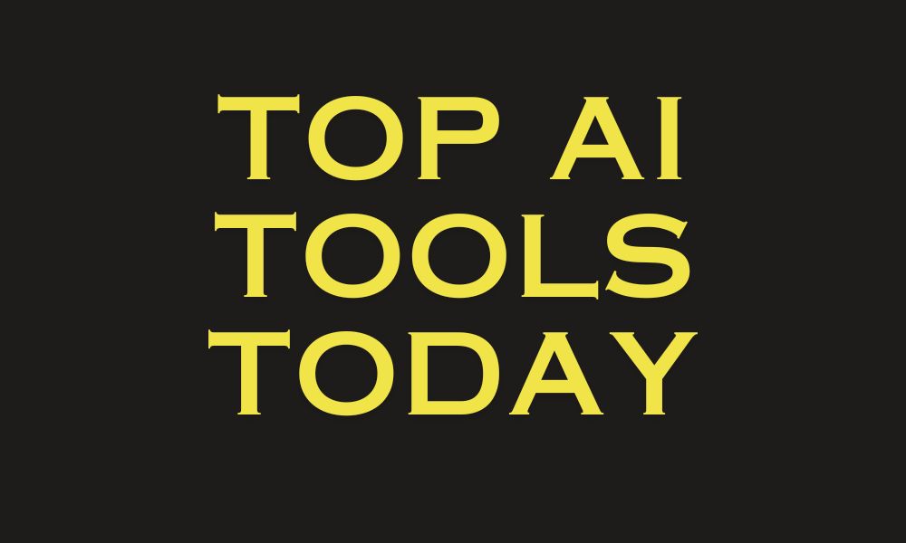 Top AI tools